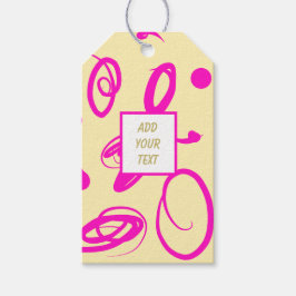 märkre för bra och roligt presentetikett