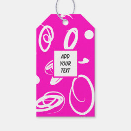 Märkre för bra och roligt presentetikett