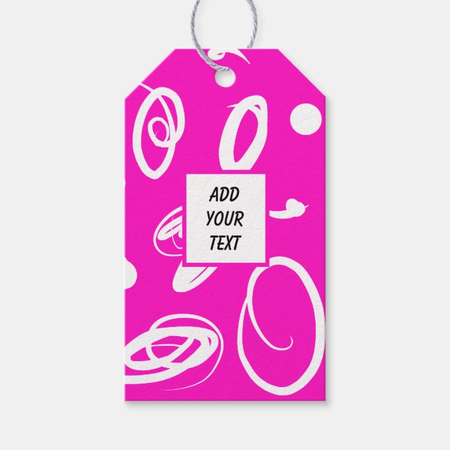 Märkre för bra och roligt presentetikett (Framsidan)