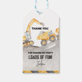 Märkre för bygggåva presentetikett