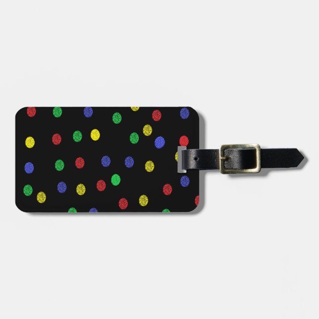 Märkre för coola Bag Bagagebricka (Horisontell Framsida)