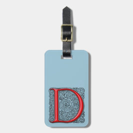 Märkre för D-Monogrambagage Bagagebricka