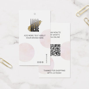 Märkre för den moderna Logotypen QR Code Mode Visn Visitkort