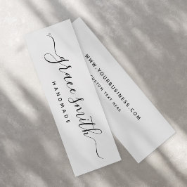 Märkre för elegant Handmade Business Clothing Labe Litet Visitkort