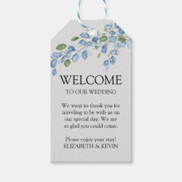 märkre för elegantens vattenfärgspresent presentetikett