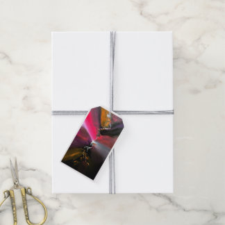 Märkre för Färg Zap Gift-utdrag Presentetikett