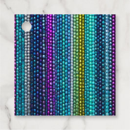 Märkre för färgad Bead Art Gift-konst Gåvor Etiketter