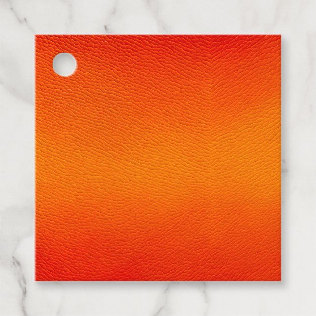 Märkre för färgade läderkonstgåvor gåvor etiketter (Framsida)