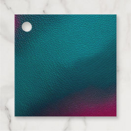 Märkre för färgade läderkonstgåvor gåvor etiketter