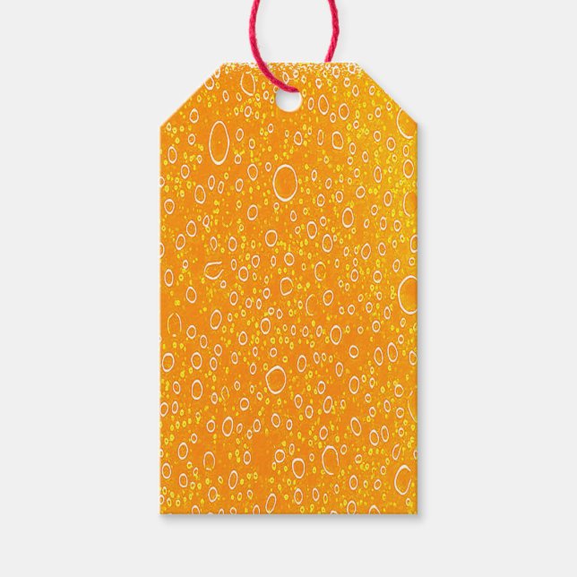 Märkre för färgade ölgåvor presentetikett (Framsidan)