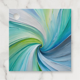 Märkre för färgämnen i grafik med oljefärger gåvor etiketter