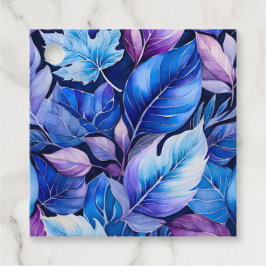 Märkre för färgstarka botaniska konstverk gåvor etiketter