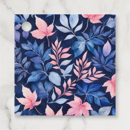 Märkre för färgstarka botaniska konstverk gåvor etiketter