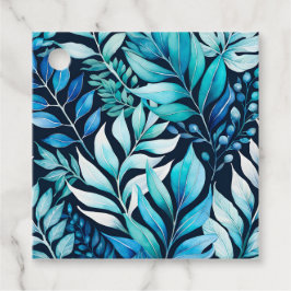 Märkre för färgstarka botaniska konstverk gåvor etiketter