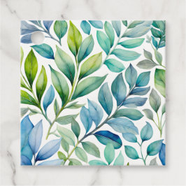 Märkre för färgstarka botaniska konstverk gåvor etiketter