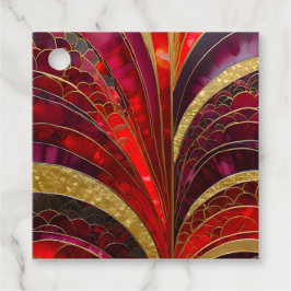 Märkre för färgstarka konsthandlingar gåvor etiketter