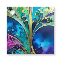 Märkre för färgstarka konsthandlingar