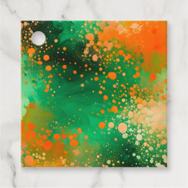 Märkre för färgstarka platterfärger för färggrafik gåvor etiketter