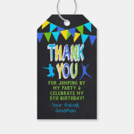 Märkre för favoriter för tackens jump-studsa presentetikett