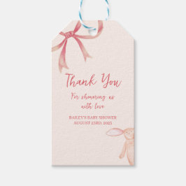 Märkre för favoriter/presenter för babyskor presentetikett