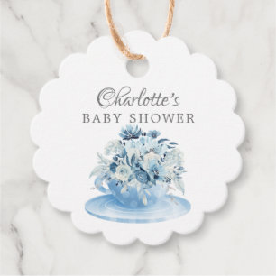 Märkre för favoritgåva för tea Baby Shower Gåvor Etiketter