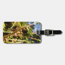 Märkre för Fernormbunksbladbagage Bagagebricka