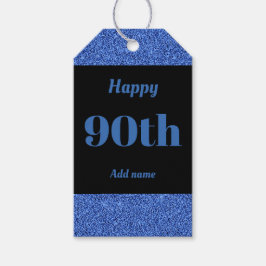 märkre för födelsedagskalender för söt personlig 9 presentetikett