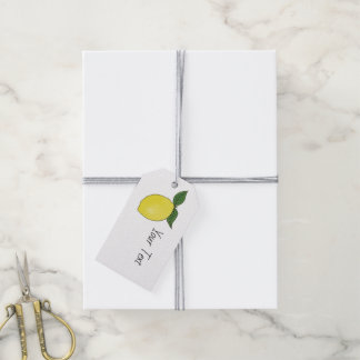 Märkre för förmånshölje för personlig Lemon Presentetikett