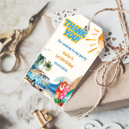 Märkre för gåva av Födelsedagsfest för båge Presentetikett