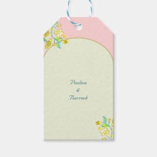 märkre för gåva av granatäpple presentetikett