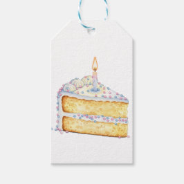 Märkre för gåva av kummelsegment presentetikett