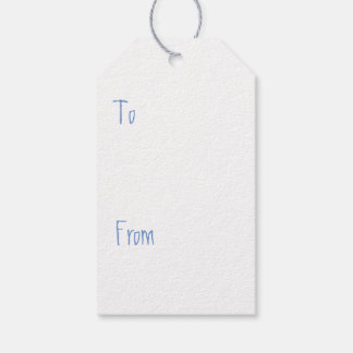 märkre för gåva från lycklig Winter Presentetikett