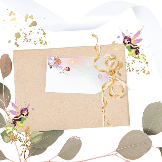 Märkre för gåva från Whimsique Fairy Magic 4e föde Presentetikett (Skapare uppladdad)