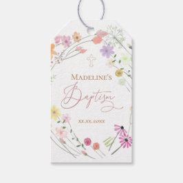 Märkre för gåvor från vilda blommor presentetikett