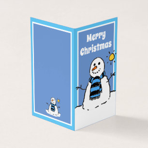 Märkre för god jul-mappade gåvor kort