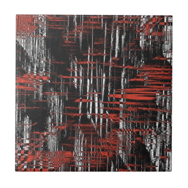 Märkre för hash-abstrakt kakelplatta (Framsidan)