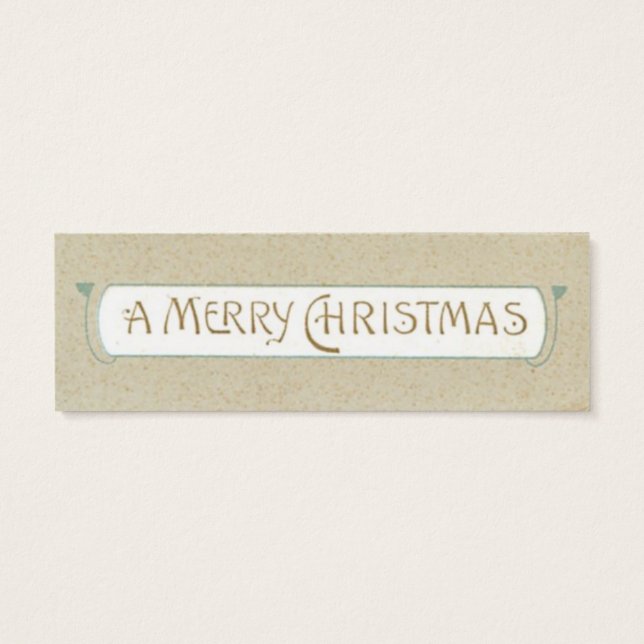 Märkre för häst KÄRLEK eller gåva Litet Visitkort (Baksidan)