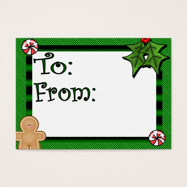 Märkre för Helgdag av akut Anpassningsbar Visitkort (Framsidan)