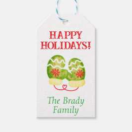 märkre för helgdag av personlig presentetikett