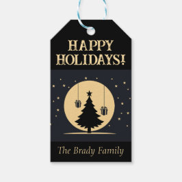 märkre för helgdag av personlig presentetikett