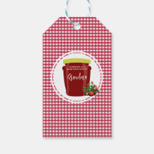 Märkre för Homemade Sylt-etikett redigerbar