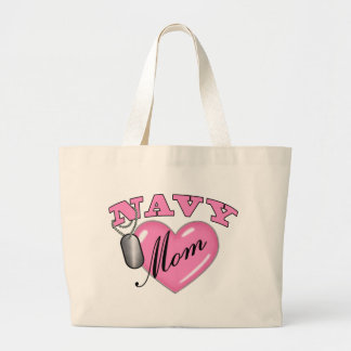 Märkre för hund för marinmammahjärta N Jumbo Tygkasse