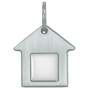 Märkre för Hund House Framed ID-bricka Husdjur