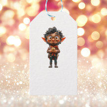 Märkre för Inventor jul Elf White Gift