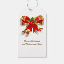 Märkre för julbaljgåva