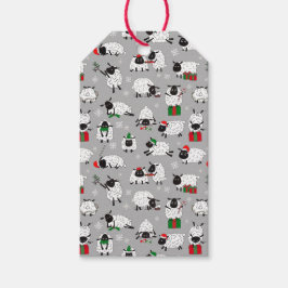 Märkre för julfår presentetikett