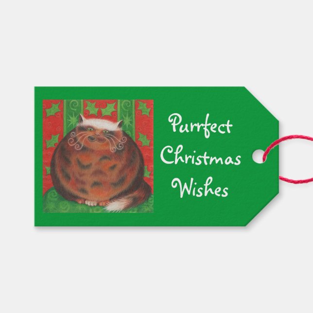 Märkre för juljuljuljuljulklapp i Önskemål Presentetikett (Framsidan (Horisontell))