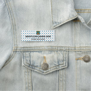 Märkre för kläder och anpassningsbar. Miljön. Part Namnbricka