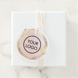 märkre för logotyp av elegant gåvor etiketter