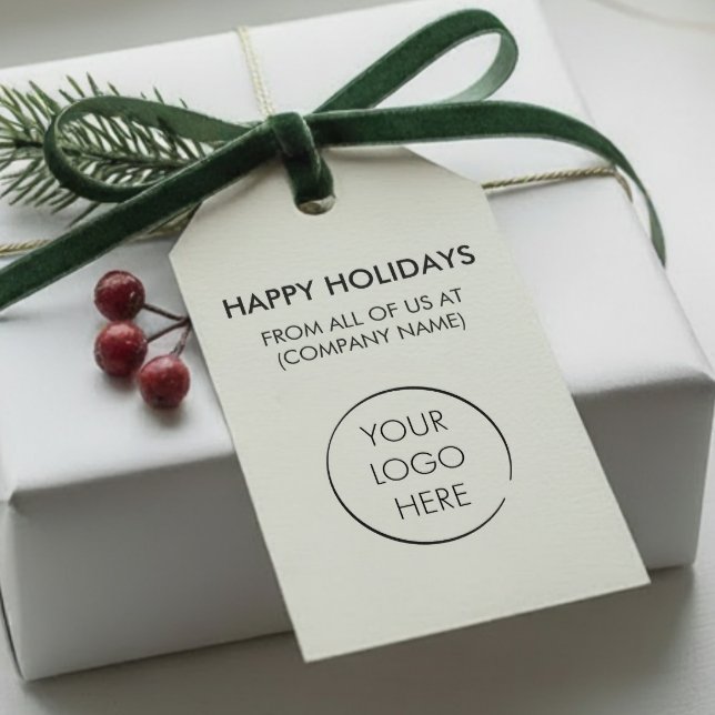 Märkre för Logotyp, Helgdag Business Marknadsförin Presentetikett (Skapare uppladdad)